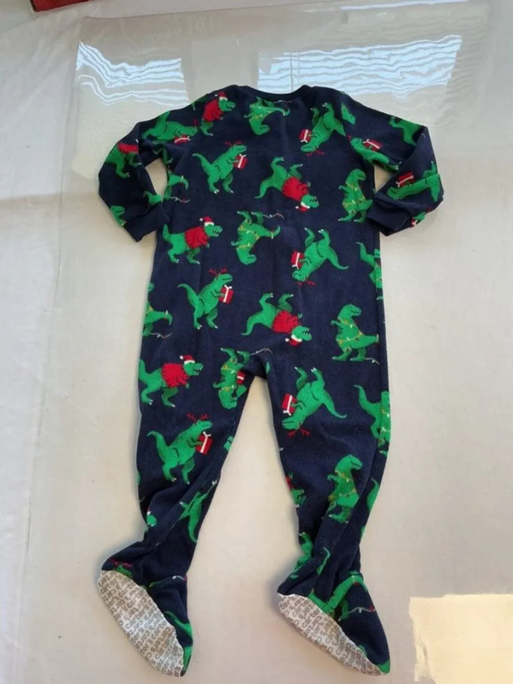 3/$20 Bundle Carter’s Toddler Footed Pajama Bundle 2T/24M Dinosaur Dog Sleepers